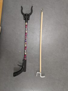 reacher and dressing stick